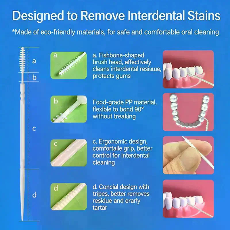 High-end Disposable Toothpick Brush Ultra-fine Portable Family Box Qme