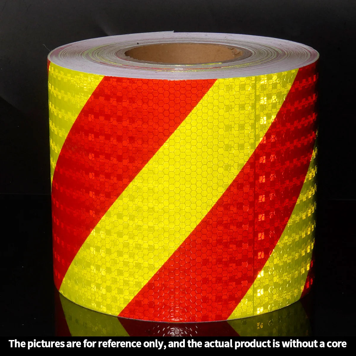 Reflective Adhesive Tape Twill Green-Red Strips Waterproof Safety Reflectors Sticker For Car Qme 15cm 1m