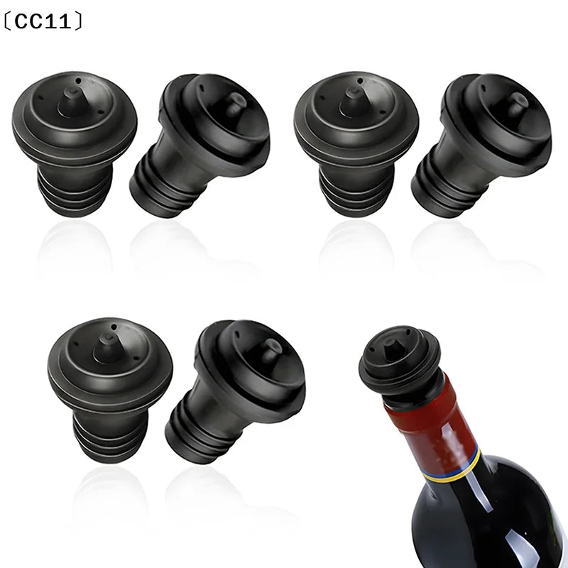 Advanced Wine Stoppers Stainless Steel Manual Vacuum Pump Saver Qme