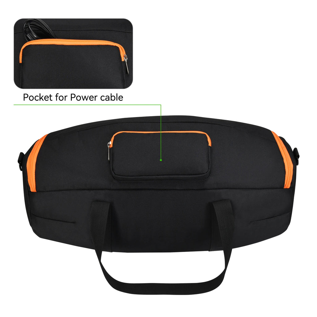 Portable Speaker Bag for JBL BOOMBOX 4 Speaker Sound Permeable Bags BOOMBOX 4 Transparent Box Outdoors Travel Carrying Case Qme