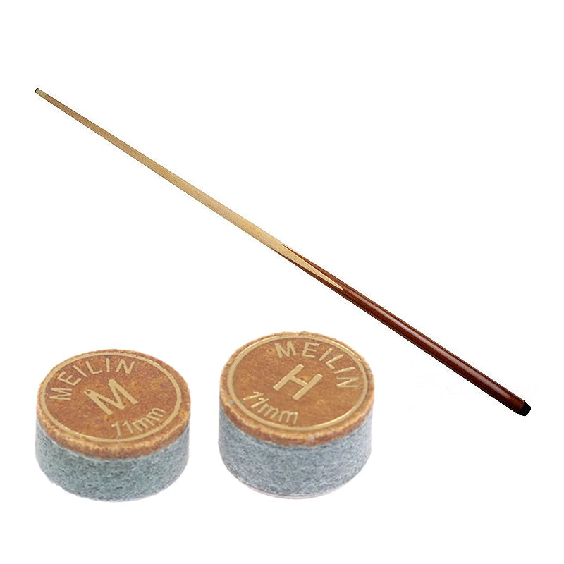 Japanese Multi-ply Heads Black Gold Professional Fancy Nine-ball Cue Qme