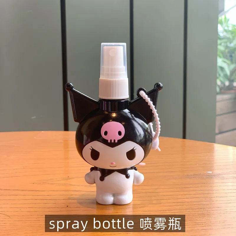 Hello Kitty Kuromi Mini Portable Travel Bottles Cartoon-themed Lotion and Shower Bottles for Home Use Spray Bottles Qme 7