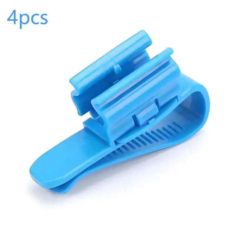 Aquarium Filter Water Pipe Hose Bracket Fixing Clamp Moving Qme Blue
