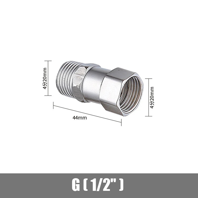 Bath Bidet Sprayer Shower Stainless Steel T Adapter G1 2 T-valve Qme A1
