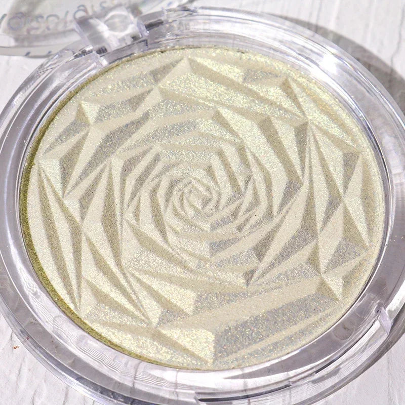 6 Colors Diamond Highlighter Powder Palette Glitter Face Contour Brighten Makeup Shimmer Ultra-concentrated Illuminate Cosmetic Qme 02