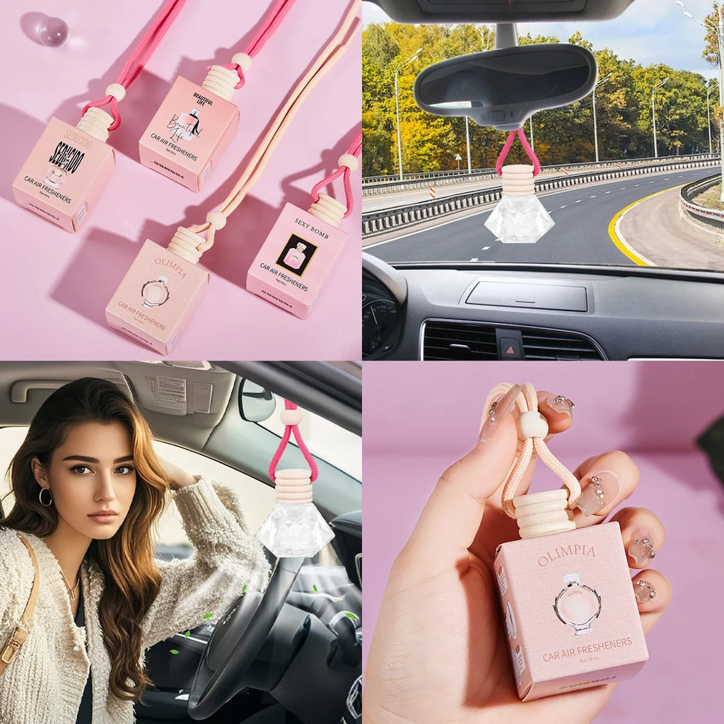 Car Air Fresh Fragrance Lasting Natural Flower Perfume Diffuser Mild Qme