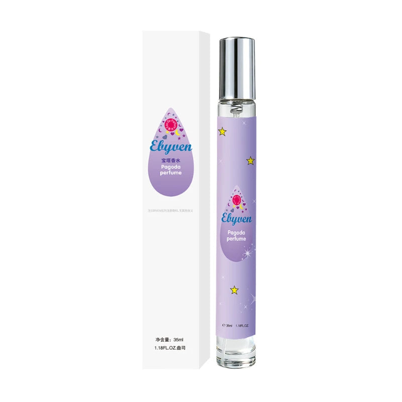 Baby Milk Fragrance Fresh Perfume Talcum Powder Lasting Fruity Qme 30ml Purple C
