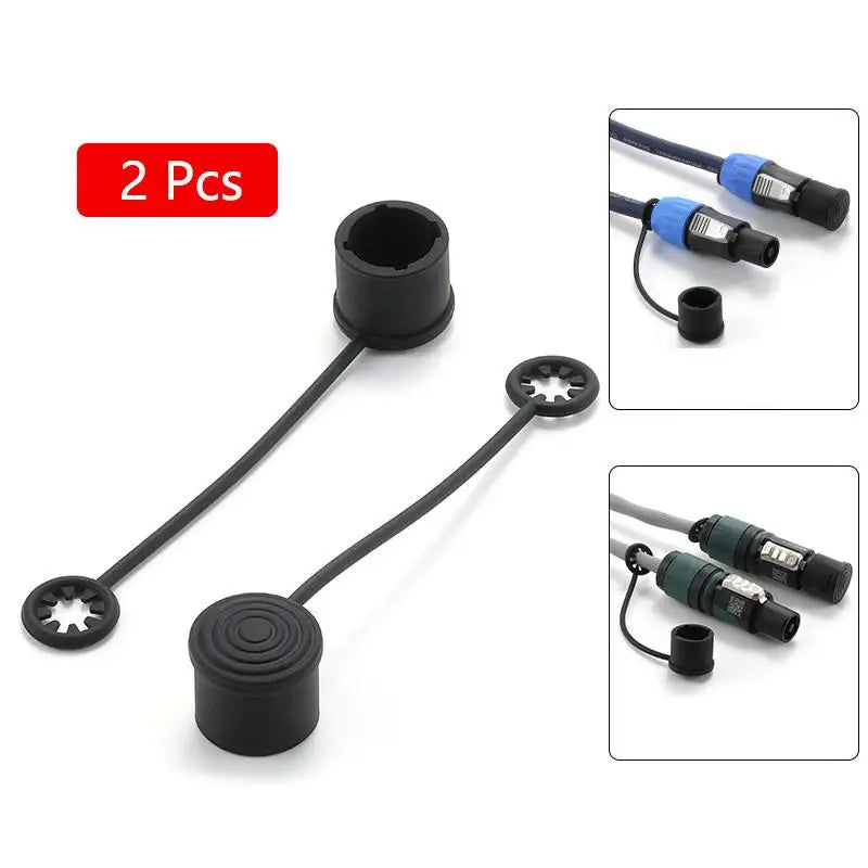 Silicone Dust Cover Waterproof Cap Audio Power Network Plugs Flexible Qme A5