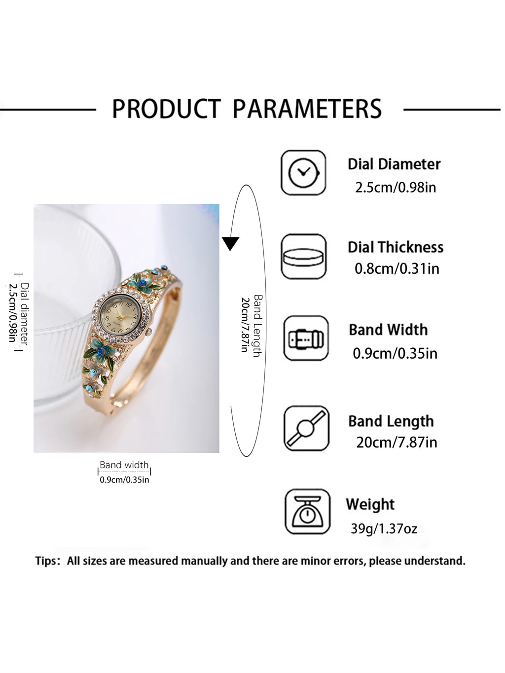 5pcs Women's Fashionable, Elegant and Versatile Women's Atmosphere Watch+Light Luxury Jewelry Set, a Romantic Holiday Gift Qme