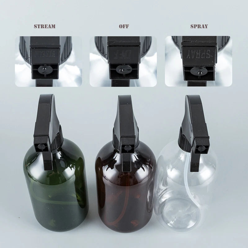 Plastic Spray Bottle Large Capacity Pressure Moisturizer Empty Qme