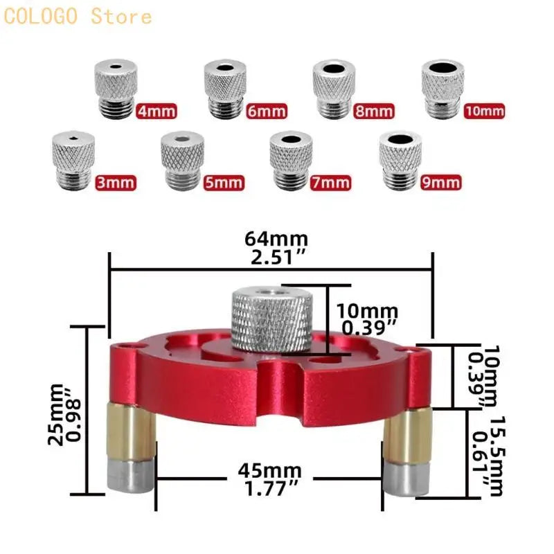 Aluminum Alloy Drill Locator Guide Fixture Accurate D0LD Qme