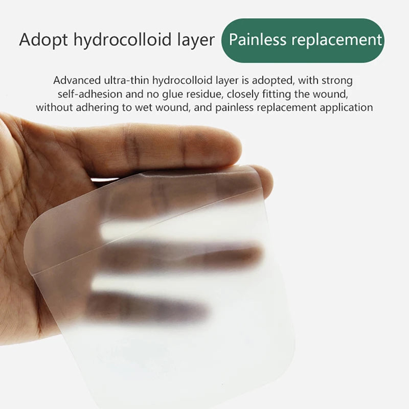 Ultra Thin Hydrocolloid Adhesive Dressing Wound Healing Transparent Qme