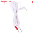 1 5 8M Replacement Jack DC Head Electrode TENS Unit Lead Wires Qme 1