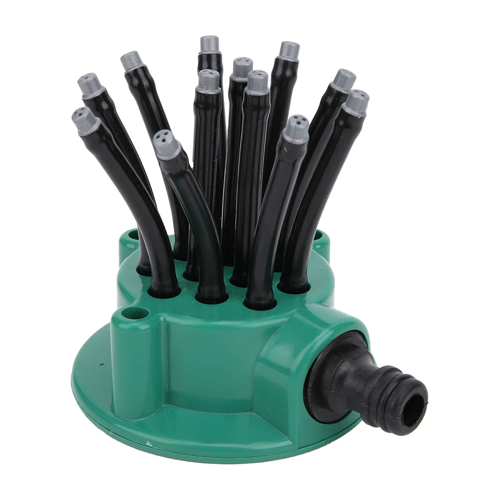 360 Degree Rotating Garden Sprinkler Multi Head Automatic Irrigation Sprayer Nozzle Lawn Watering System Garden Supplies Qme