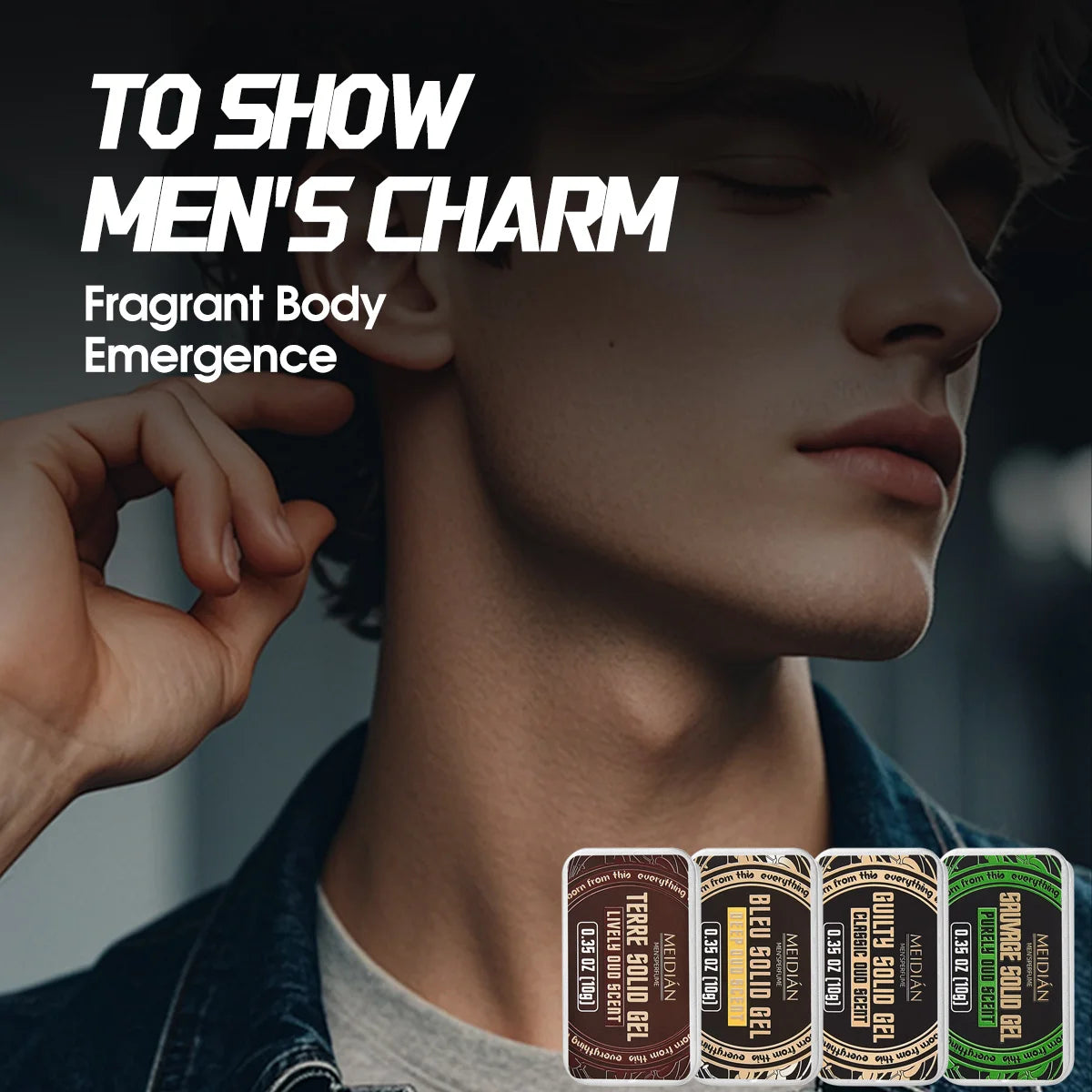 Perfume Which Can Be Applied Wrist Neck Fresh Smell Men's Women's Qme