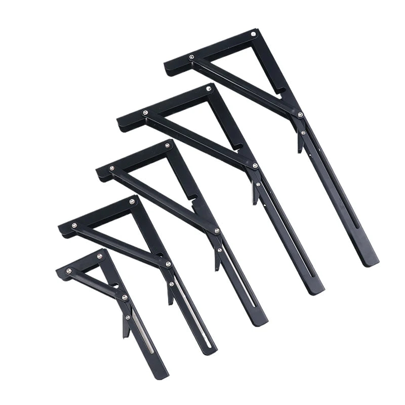 Innovative 1 Cold Rolled Steel Triangle Folding Shelf Bracket Qme