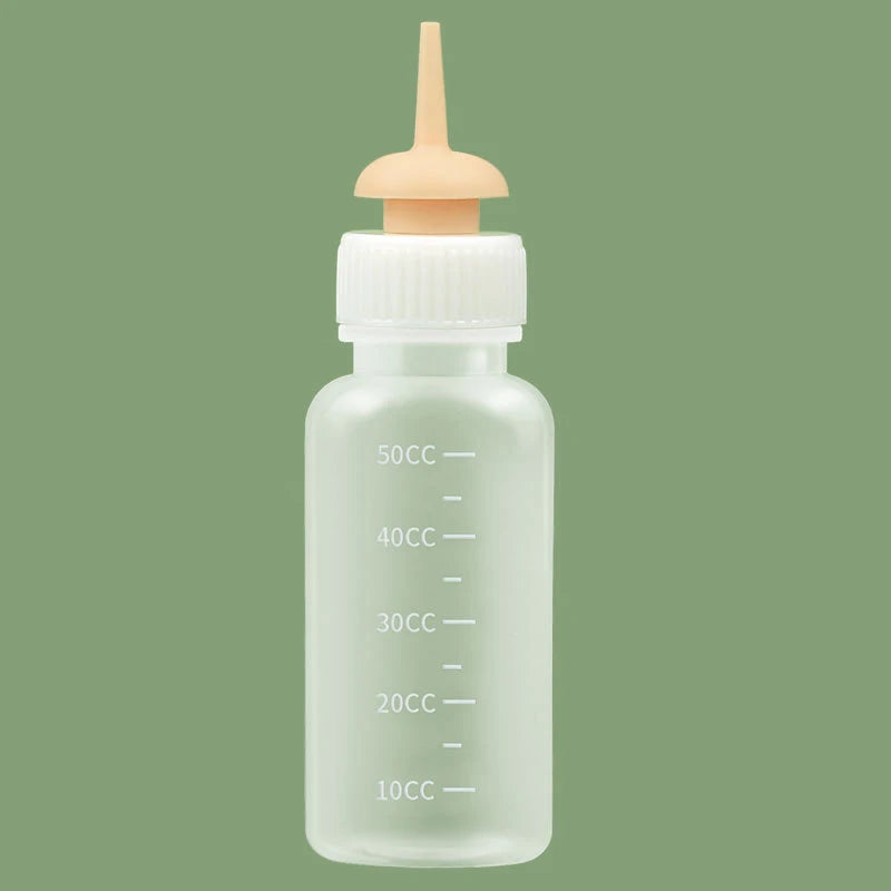 Pet Feeding Nipple Mini Cat Silicone Feeding Feeder For Newborn Small Animals Pet Feeding Can Squeeze Liquid Milk Bottle Qme A1