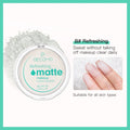 GECOMO Mattifying Compact Powder 12H Long Last Oil Control Silky Matt Makeup Setting Powder Translucent For All Skin Tones Qme 211008-B