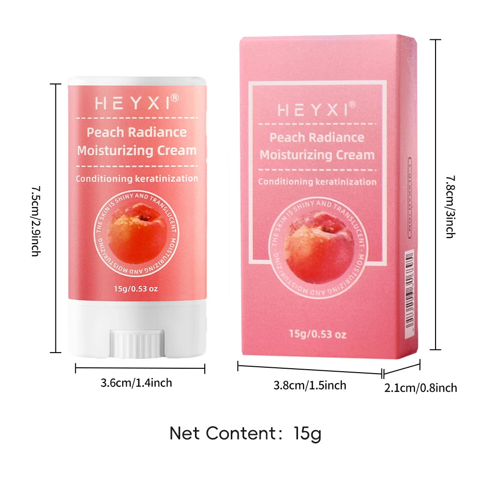 Peach Moisturizer Lightweight Hydrating Soft Smooth Ideal Women Qme