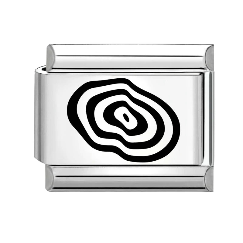 2026 Wholesale Fashion Cute Heart Italian Charm Links Stainless Steel