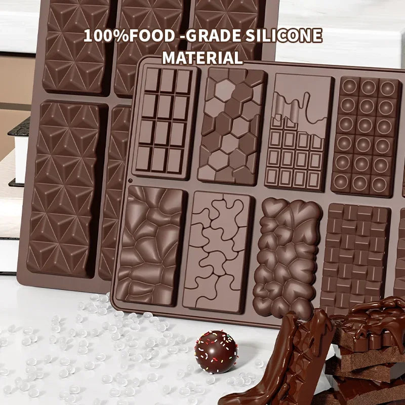 Silicone Chocolate Mold Break Apart Protein Candy Mould 3D DIY Qme