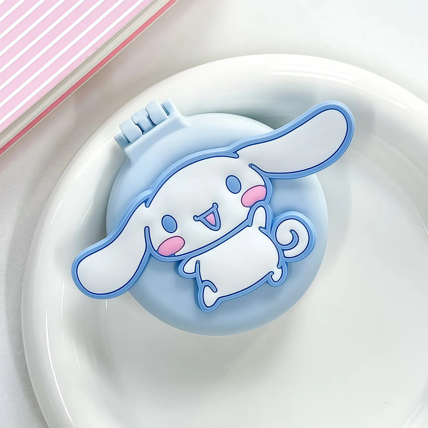 Hello Kitty Kuromi Cartoon Folding Air-Cushion Comb Portable Mini Travel Air-Cushion Comb Plastic Hair Comb for Students Qme 4