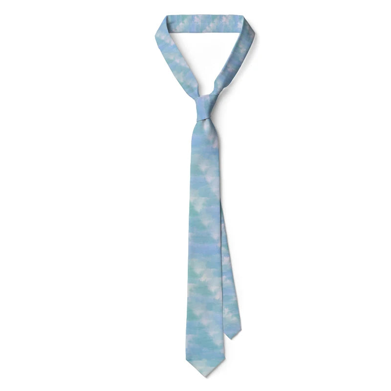 Very Sky Butterfly Print Tie Men's Casual Galaxy Fun Unisex Business Qme
