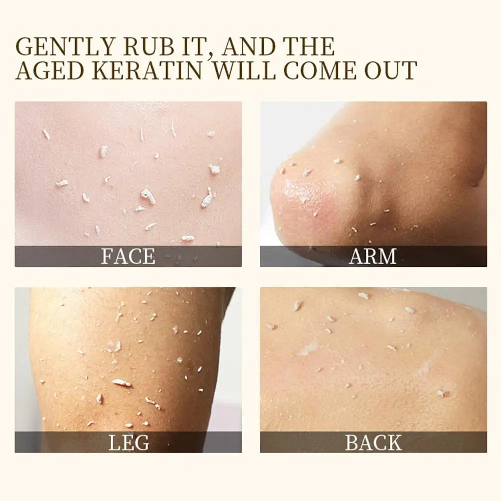 Face Exfoliating Gel Deep Cleansing Pores Remove Dead Skin Purify Qme