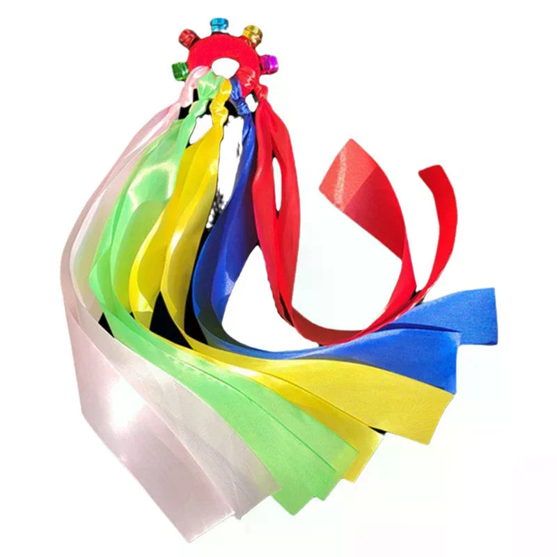 Children's Wrist Ribbon Team Sports Pompom Cheerleading Big Match Pom Qme