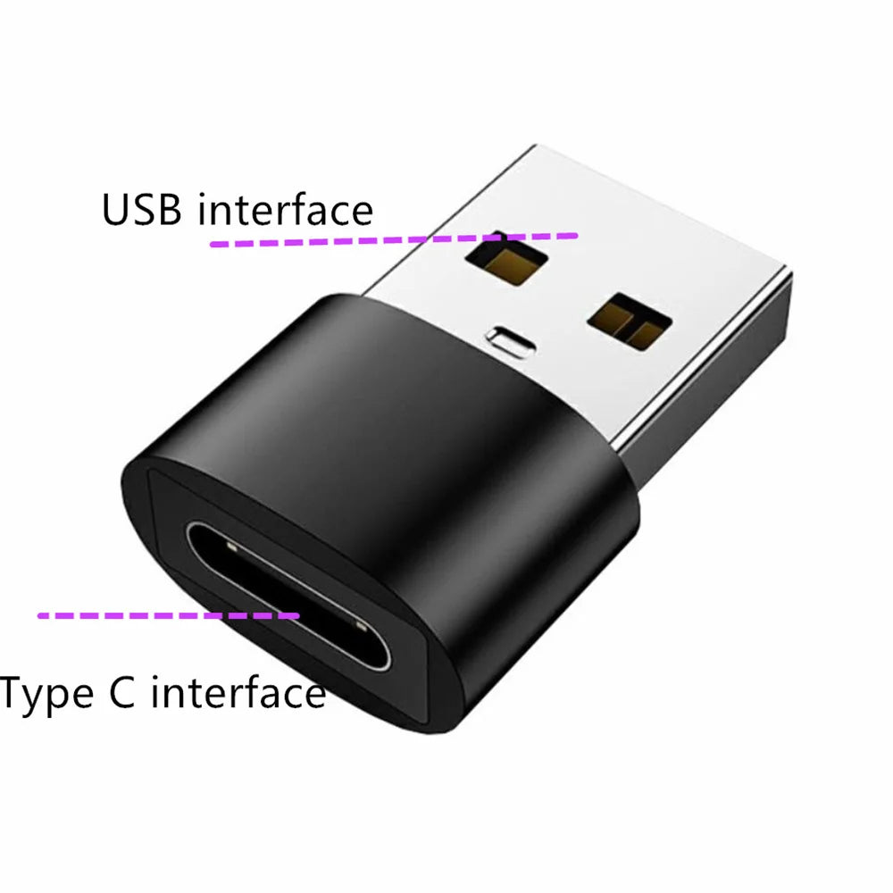 USB 3.0 Type-C OTG Date Adapter Usb C Male To Type C Otg Charger Converter TYPE C female to USB male 2.0 Mobile Phone Charging Qme Type C to USB