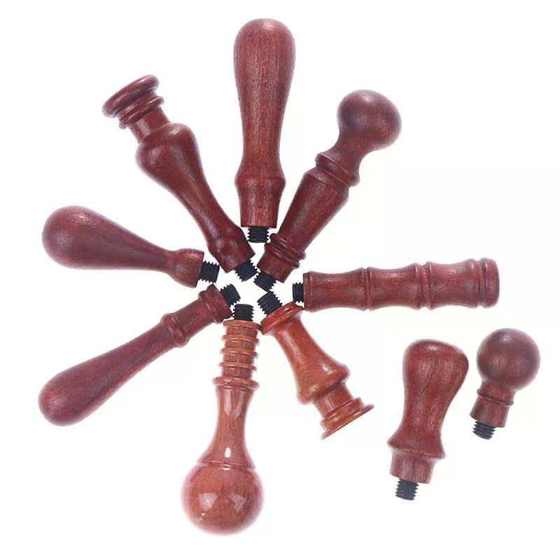 Wood Handle Wax Seal Stamp Accessories Portable Mini Diy Tool Retro Qme