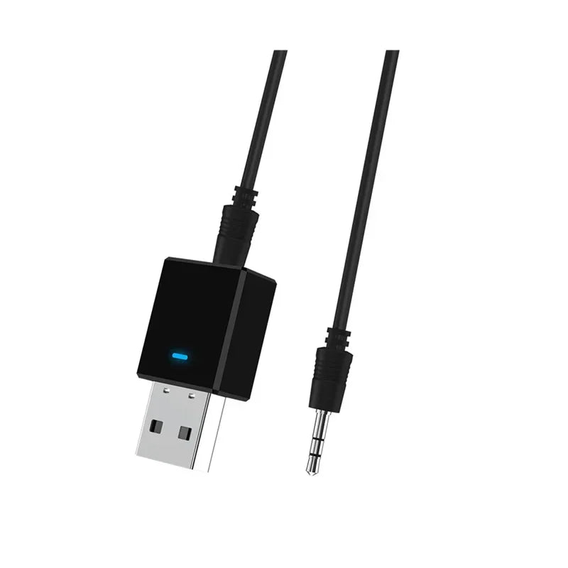 For Bluetooth 5.0 Portable USB Adapter Receiver Transmitter Music Audio Transceiver Qme