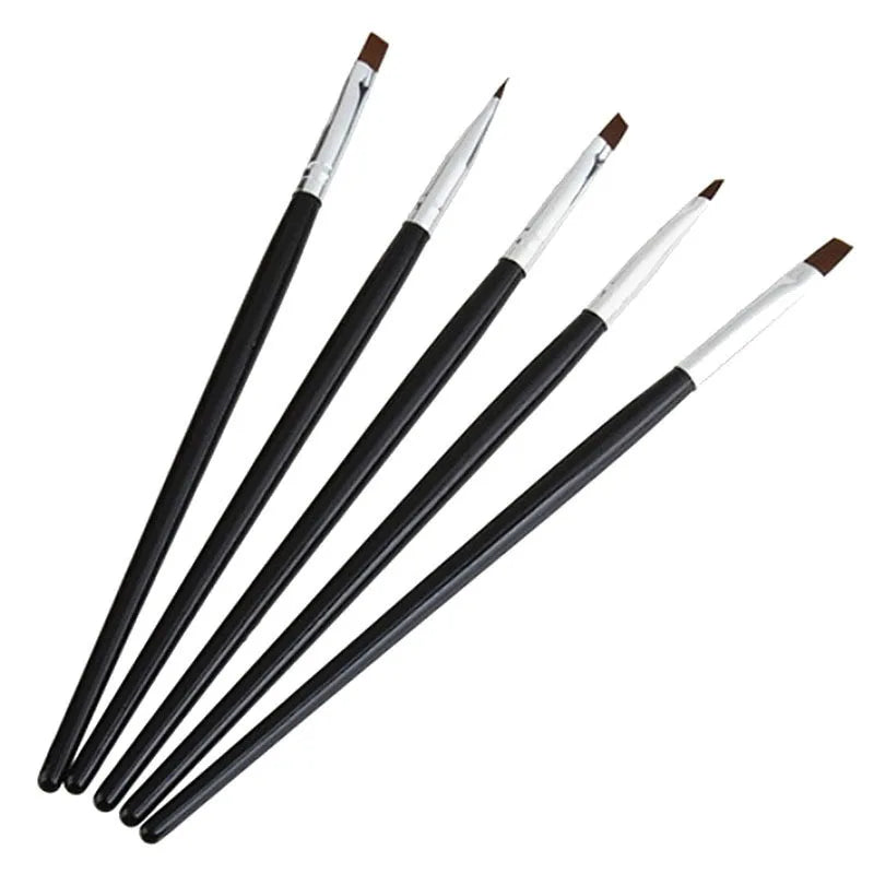 Dental Resin Brush Pens Shaping Silicone Adhesive Composite Porcelain Qme 5PCS China Mainland