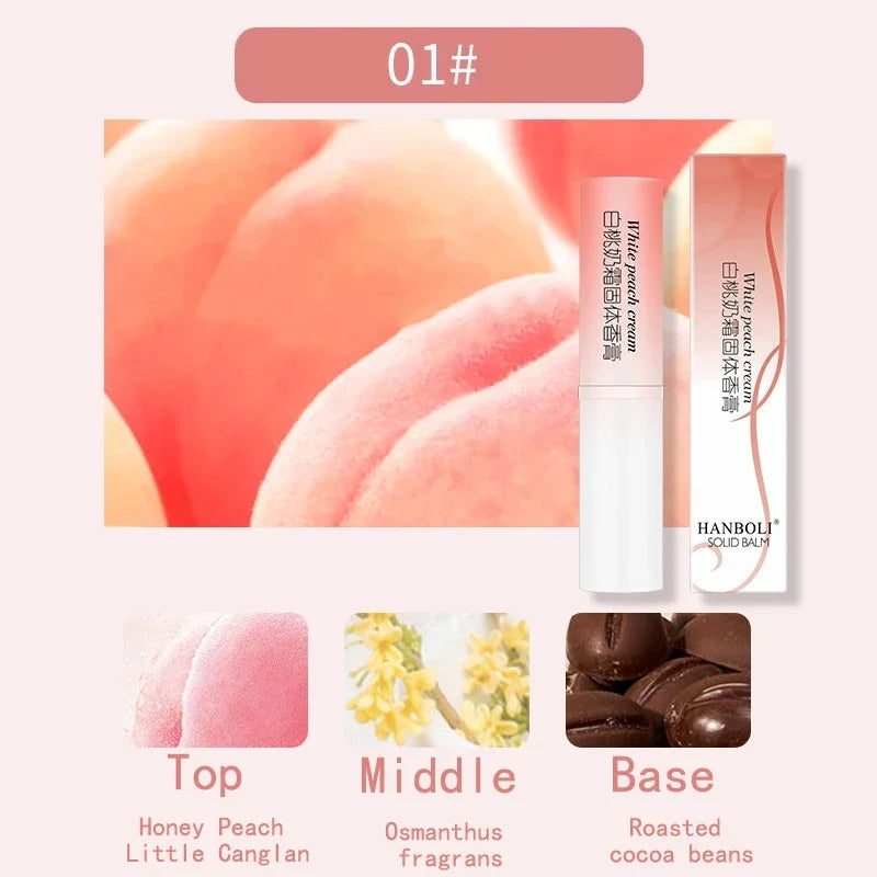Faint Scent Solid Perfumes Balm Stick for Women Men Anti-perspirant Long Lasting Fragrances Pen Portable Easy-To-Use Deodorants Qme 1Pcs B01