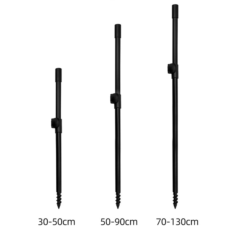 Carp Fishing Bank Sticks Aluminium Adjustable Telescopic Banksticks Qme