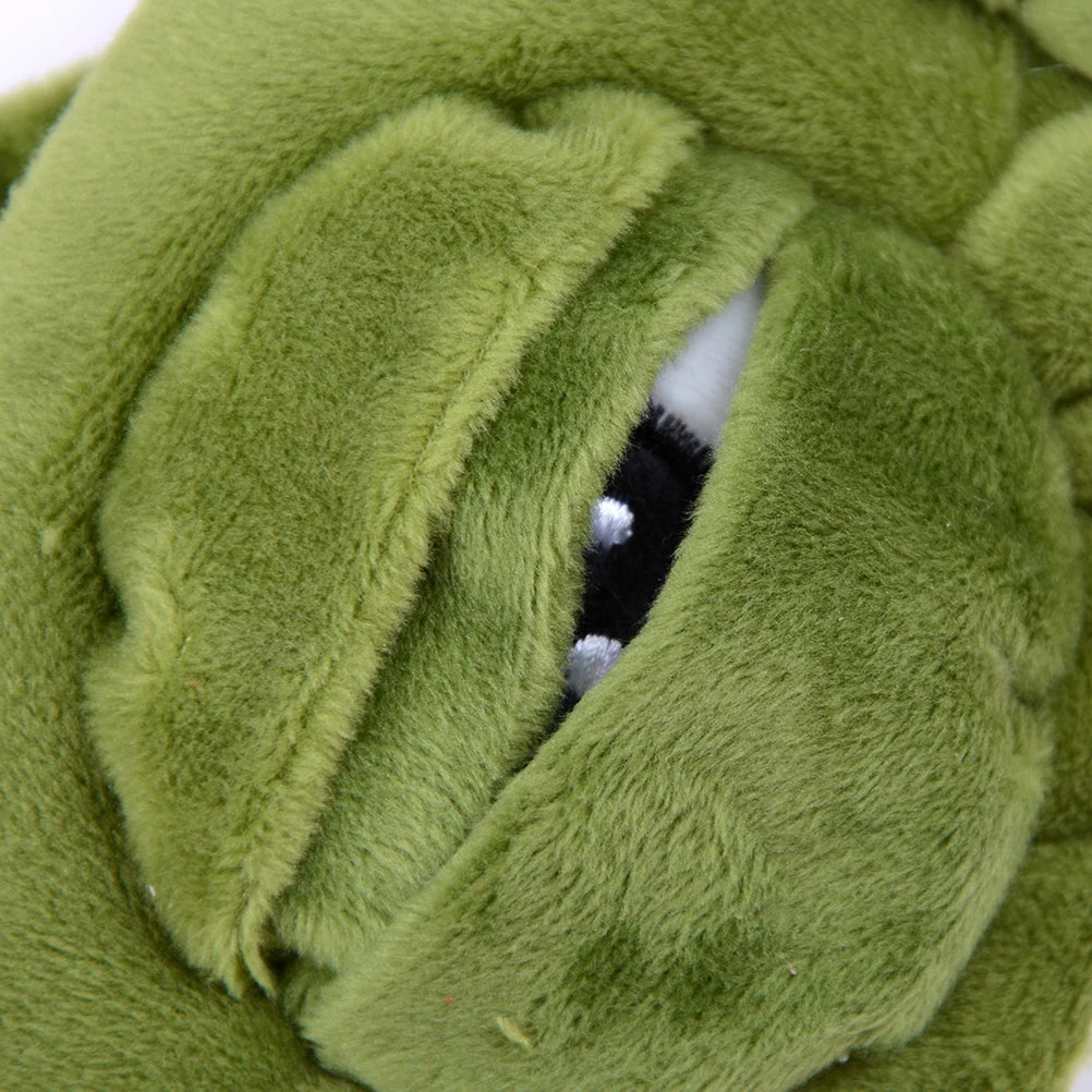 3D Sad Frog Sleep Mask Natural Eye Travel Sun-blocking Soft Portable Qme