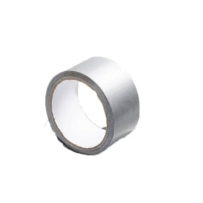 10m Thick Industrial Tape (Silver-Gray) - Single-Sided, Waterproof/Windproof, Wear-Resistant for Repair & Bundle Tasks Qme 1pc 10M 60mm