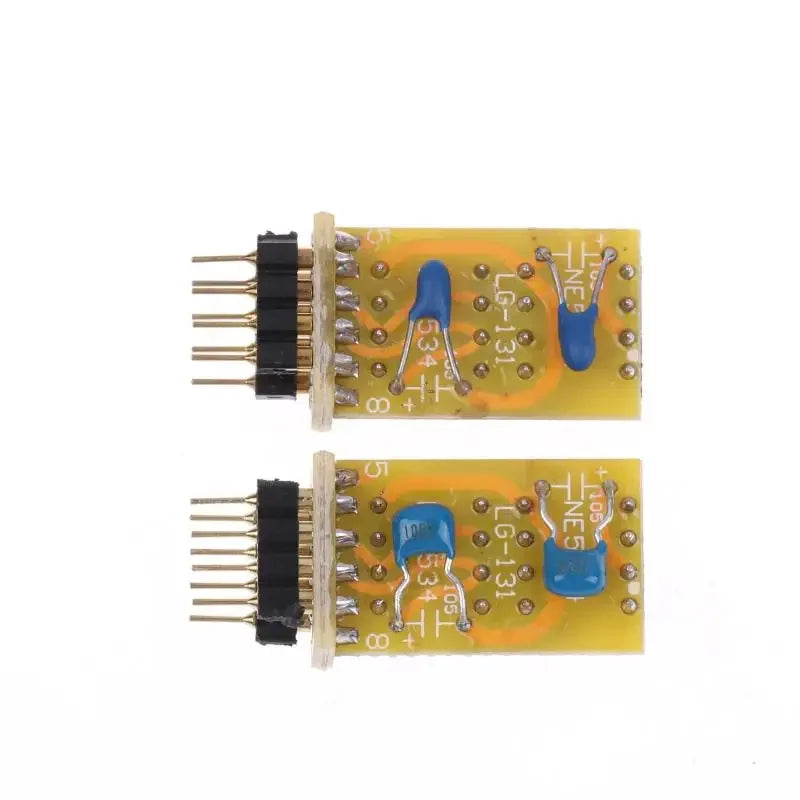 Dual Single DIP8 OP-Amp Audio Opamp Adaptor Conversion Seat NE5534 Qme 02