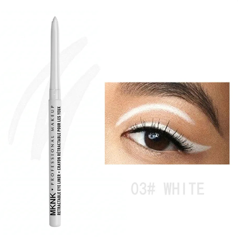 Auto Rotating Eyeliner Gel Pencil Lip Liner Easy Pigment Eye Makeup Qme 03
