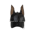 Multifunction Solid Dog Ears Baseball Cap PU Punk Style Leather Baseball Cap Sunshade Adjustable Sunshade Hat Spice Girl Qme Style A