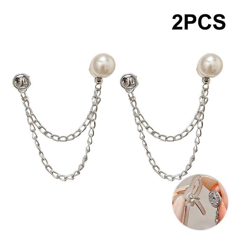 Women's Adjustable Clothes Clips Butterfly Decorations Instant Sleeve Qme A4