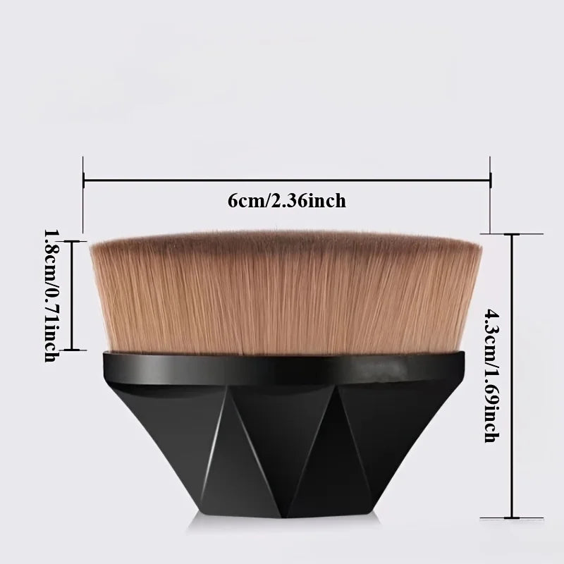 Foundation Brush Kabuki Makeup Brushes 2 Pack Flat Top High-Density Multifunctional Foundation Makeup Brush Qme