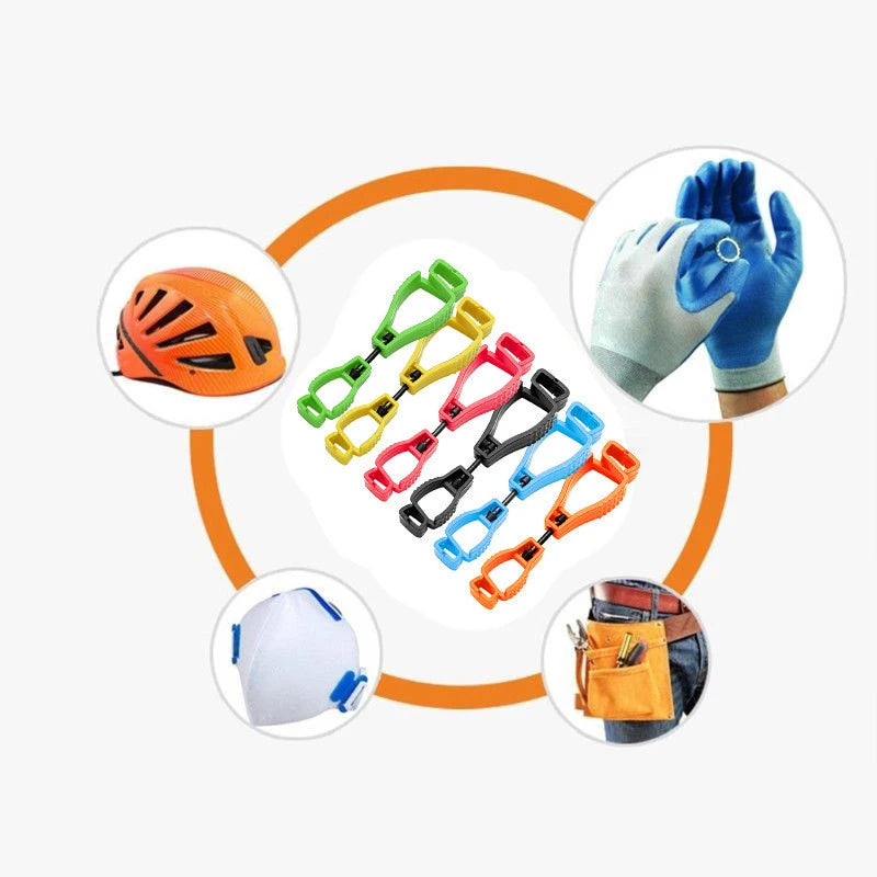Work Clamp Safety Glove Guard Multifunctional Tool Clip Hanger Holder Qme