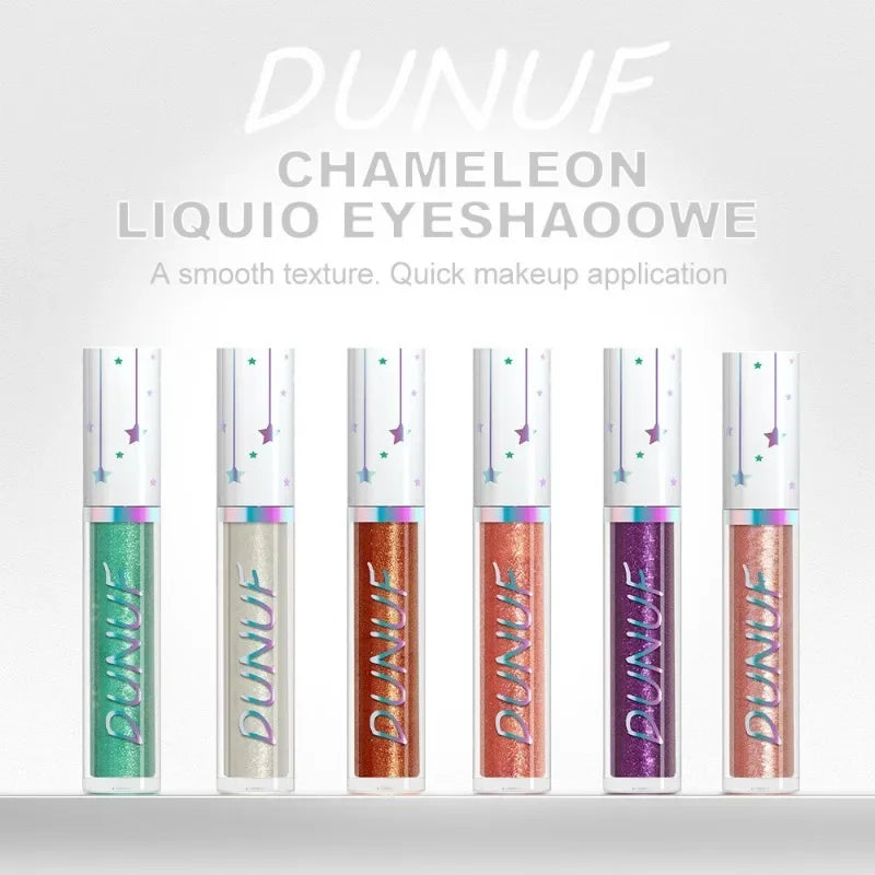 24color Eyeshadow Stick Liquid Eyeliner Metallic Color Green Pearlescent Glitter Eye Shadow Waterproof High Gloss Makeup Pigment Qme