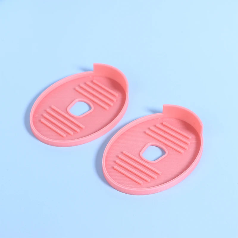 2Pcs Electric Toothbrush Charging Protective Mat Durable Drain Tray Waterproof Base Mat Electric Toothbrush Charging Accessories Qme A5