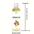 GZE Organic Moroccan Argan Oil Pure Cold Pressed Virgin Premium Grade Moisturizer for Dry, Damaged Skin, Hair, Face, Body, Scalp Qme GZE130