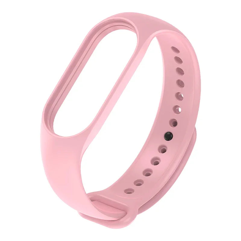 Watch Strap For Xiaomi Mi Band 7 6 5 4 3 Wristband Silicone Bracelet Wrist Straps MiBand 3/4 band5 band6 Smartwatch Accessories Qme Girl fans Mi band 5 6 7