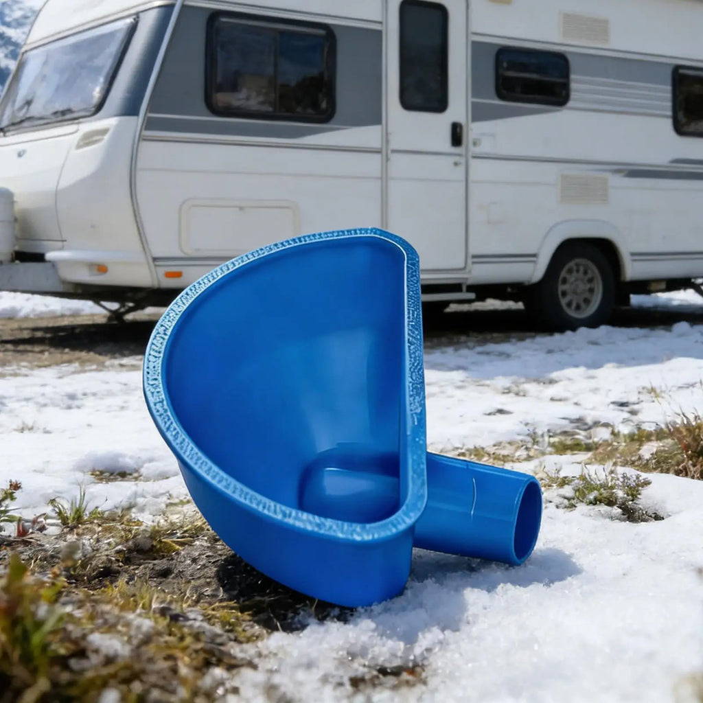 RV Water Tank Funnel 3D Printed Portable Vehicle Accessories RV Water Tank Fill Funnel for Trailer Van Motorhome Travel Camping Qme
