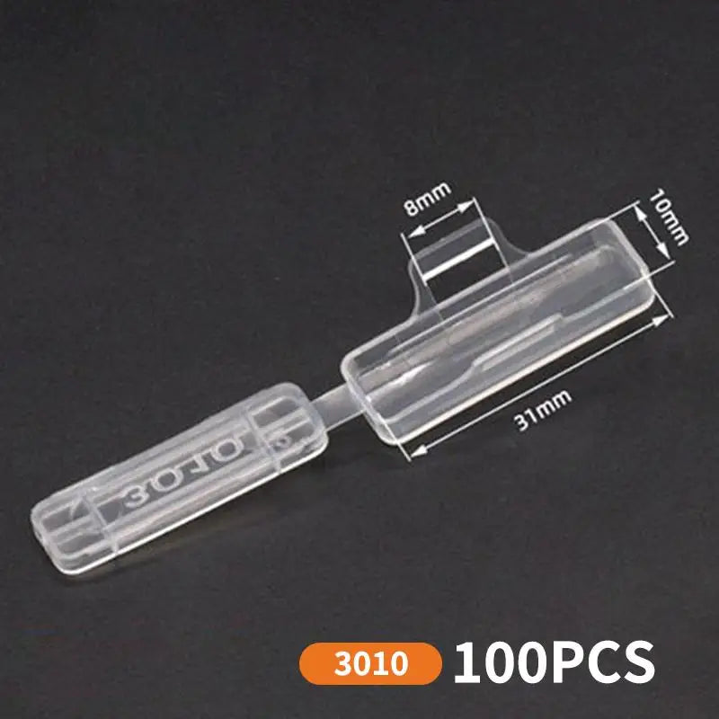 Cable Tie Marker Label Tags Plastic Name Sign Holder Box Office Home Qme A1