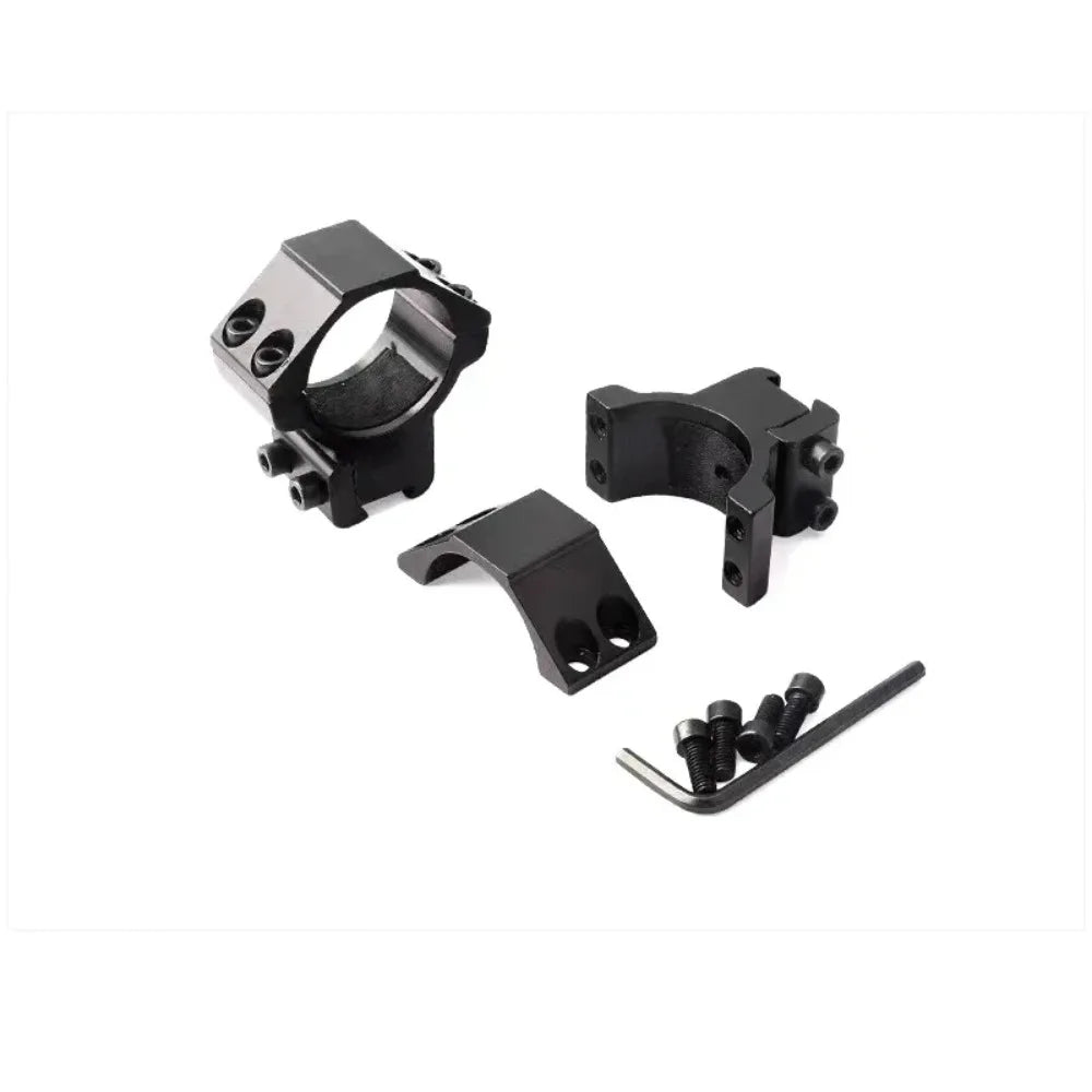 25 4 Rifle Scope Mounting Ring Flashlight Dovetail Picatinny Rail Qme